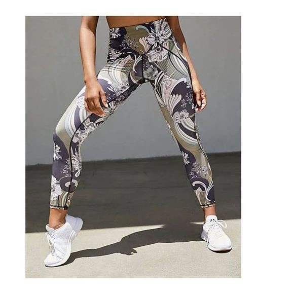 Free People Movement Wave Crush Floral Leggings XS - Picture 3 of 10